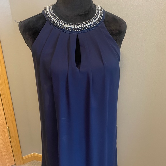 NWT Blue shift dress - Picture 2 of 6
